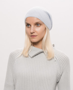 Allude Blue cashmere hat 26511244