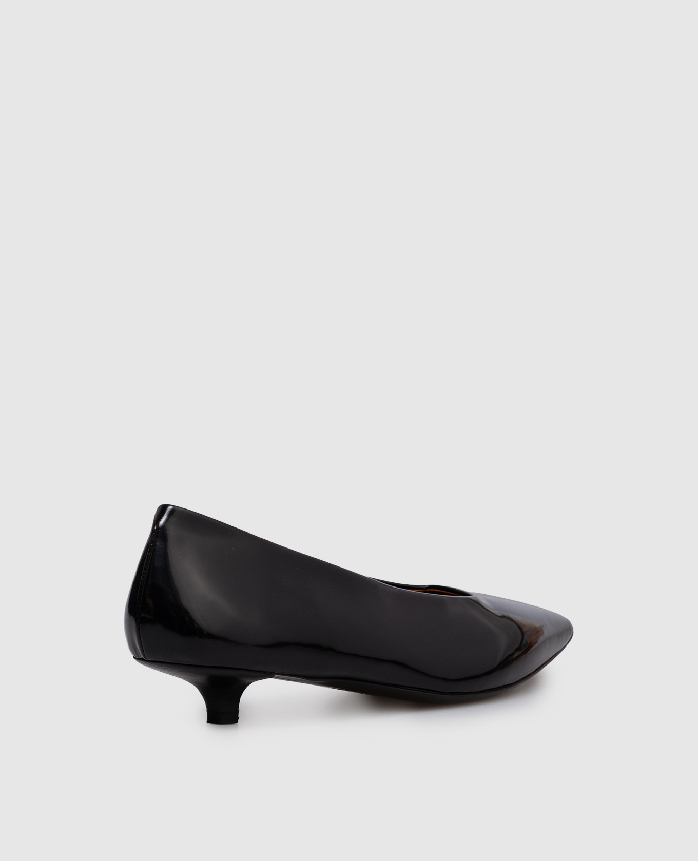Black leather glossy shoes Spino Marsell 3