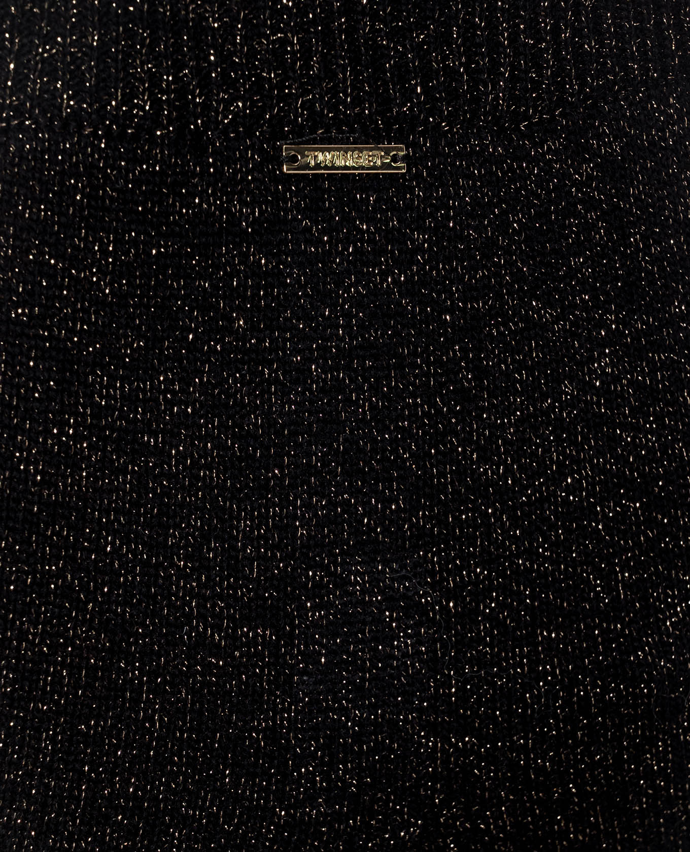 Black pants with lurex Twinset 5