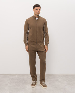 Bertolo Cashmere Brown tracksuit 9026330025859026340025