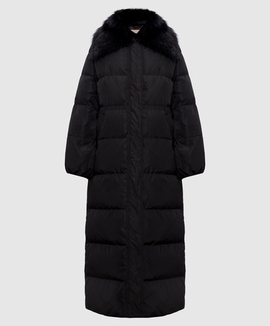Black down jacket