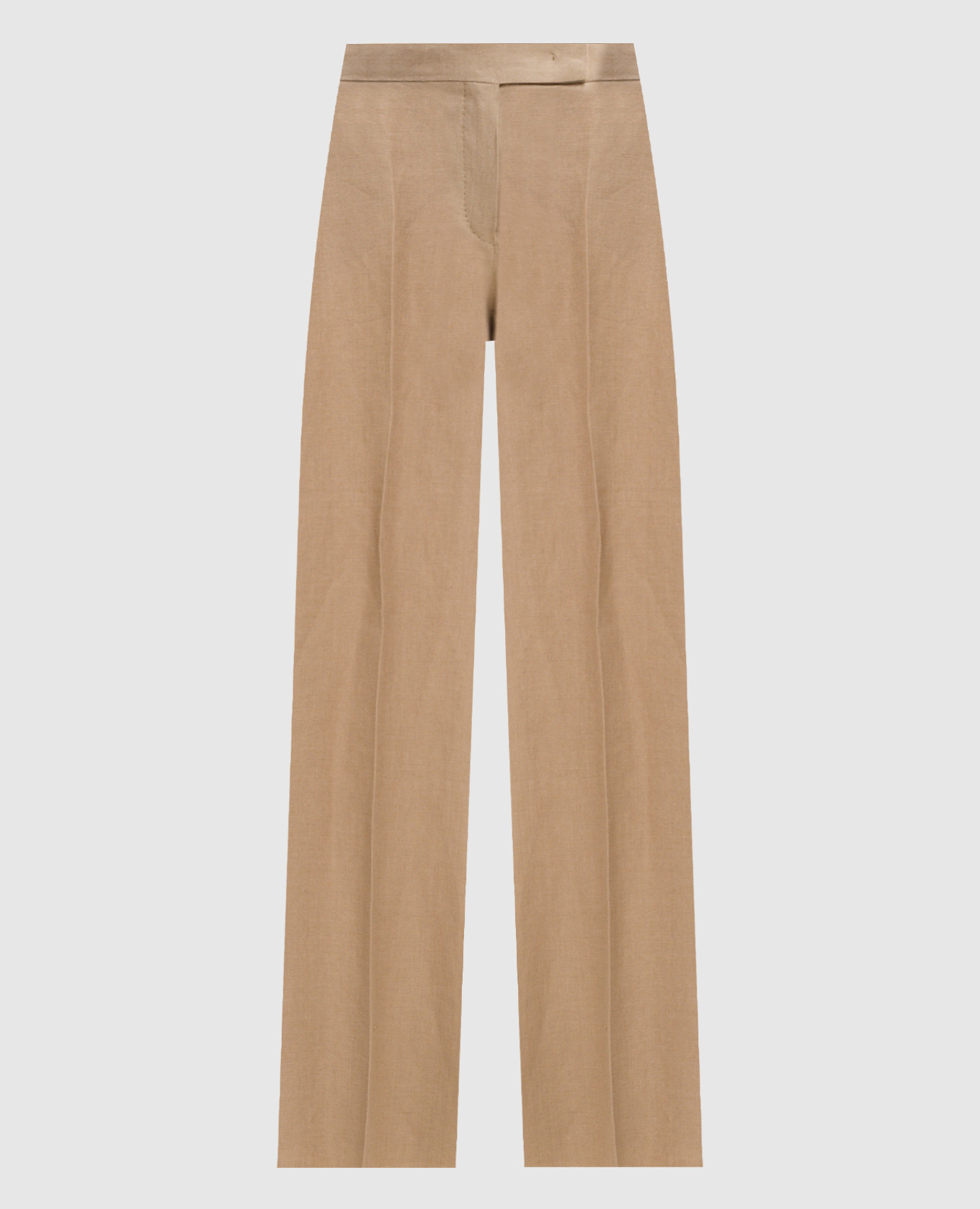 

Brown linen pants Max Mara