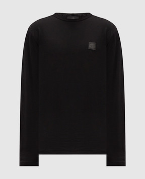 Stone Island Black long sleeve with logo patch L2S152100036S0F11