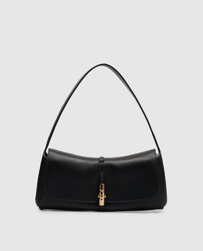 Balmain Black leather bag METROPOLIS HN0AE097LMRK