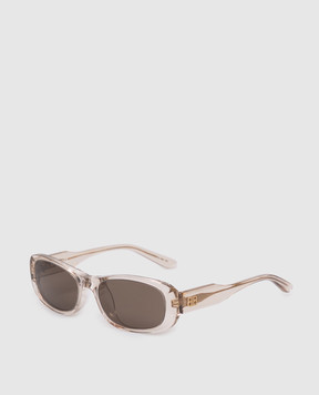 Balenciaga Transparent sunglasses with logo 870885T0039