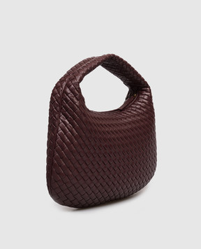 Bottega Veneta Veneta burgundy leather hobo bag 873189V66V0