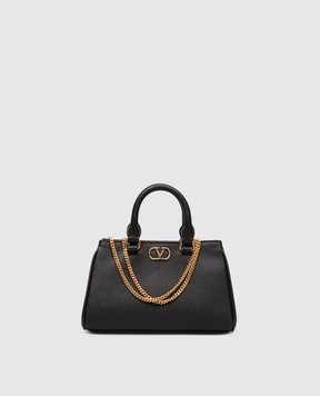 Valentino Black VLogo mini leather bag 9W2P0BA9SNP