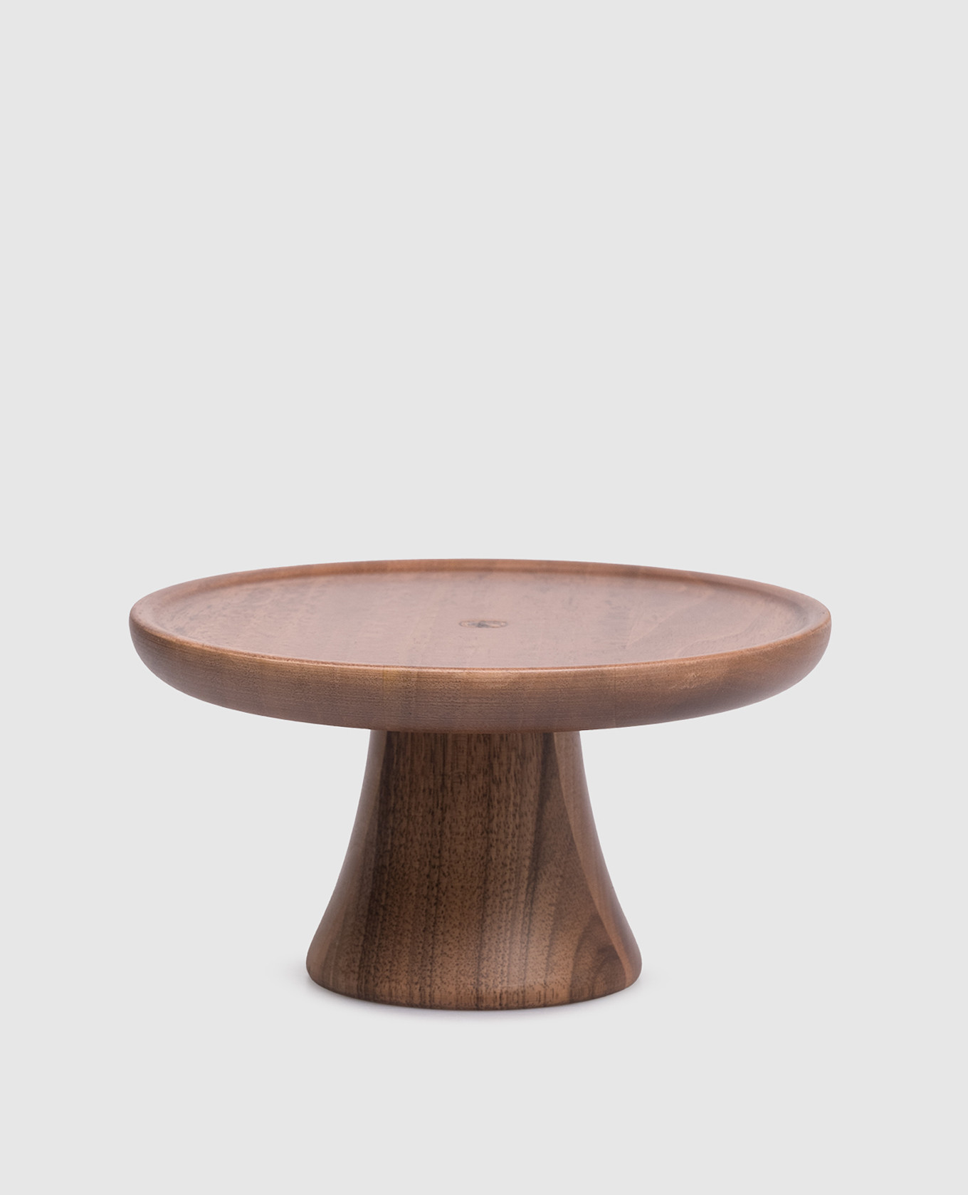 

PiGreco wooden cake stand Broggi 1818, Brown