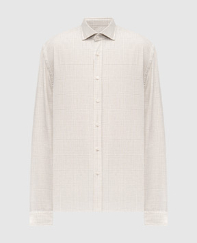 Cashmere&Whiskey Gray checkered shirt 42252091315