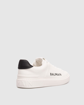 Balmain B-Court white leather sneakers GM1VI288LSBG
