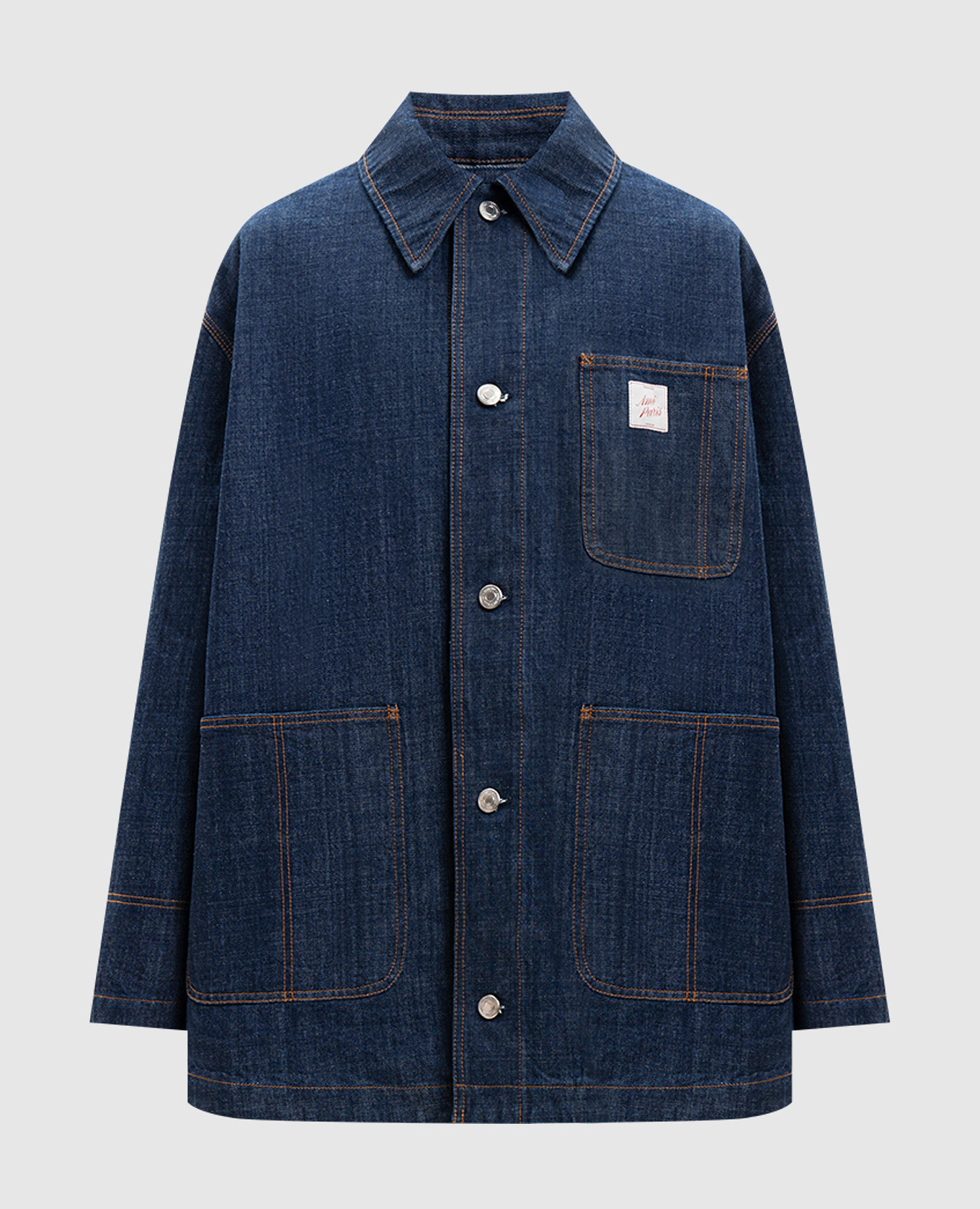 

Blue denim jacket Ami Paris