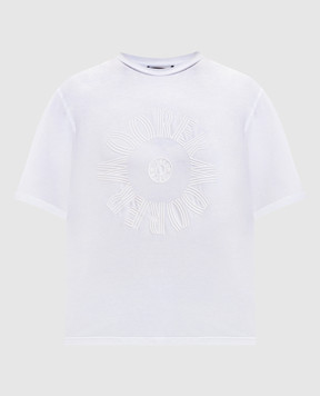 MooRER White SURI printed T-shirt SURIJFL