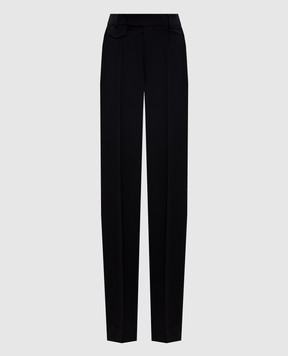 SSHEENA Black Panty pants with wool 26SSPANTYTS26004