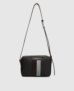Serapian Gray leather bag SRSTSMML739424AQ08