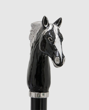 Pasotti Black Horse Silver Horn PFPEXXK45