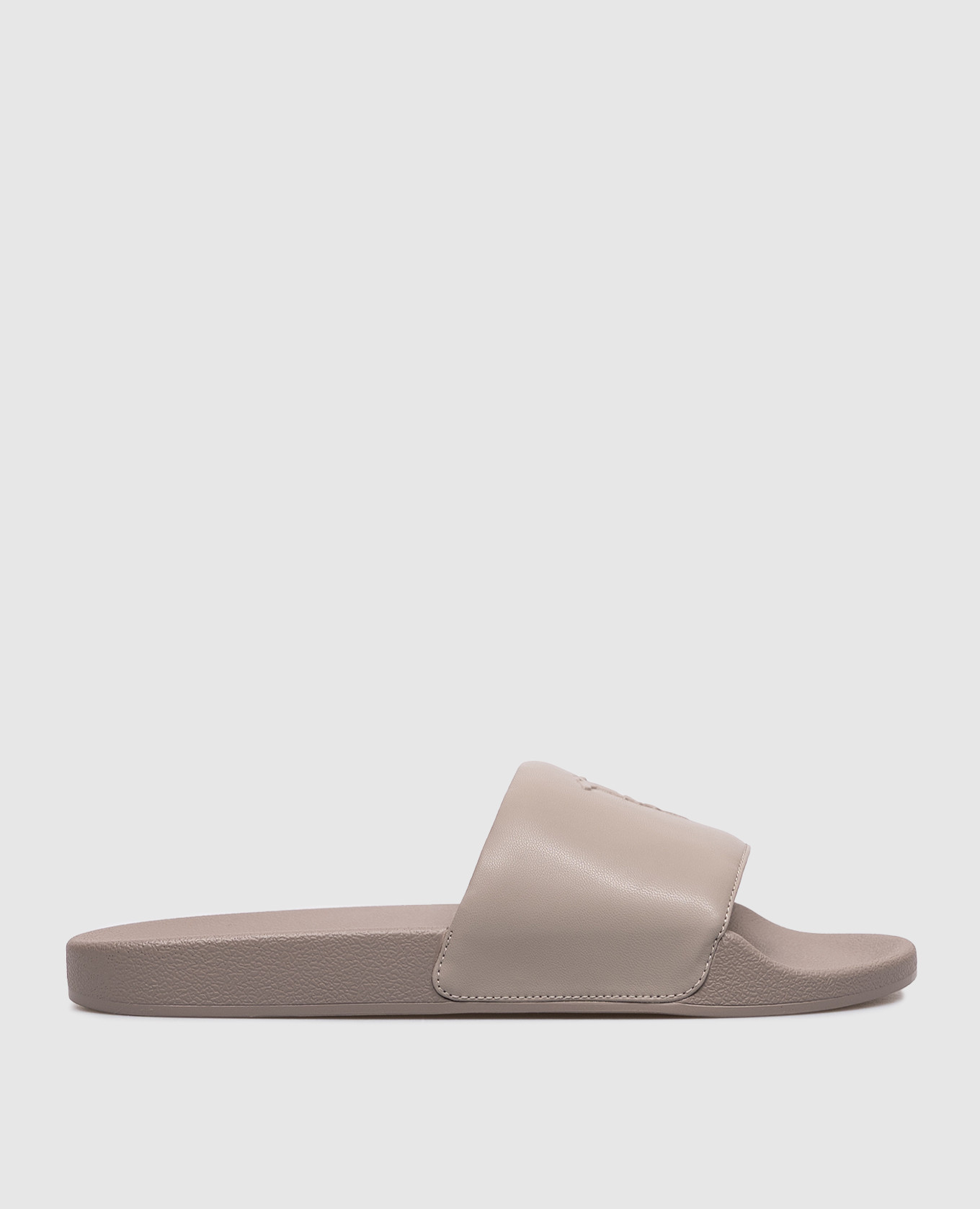 Beige Levriero flip-flops