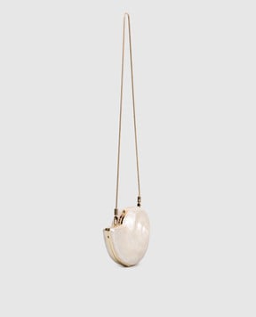 Simkhai Marion Shell minaudière in ivory 226H404ACR