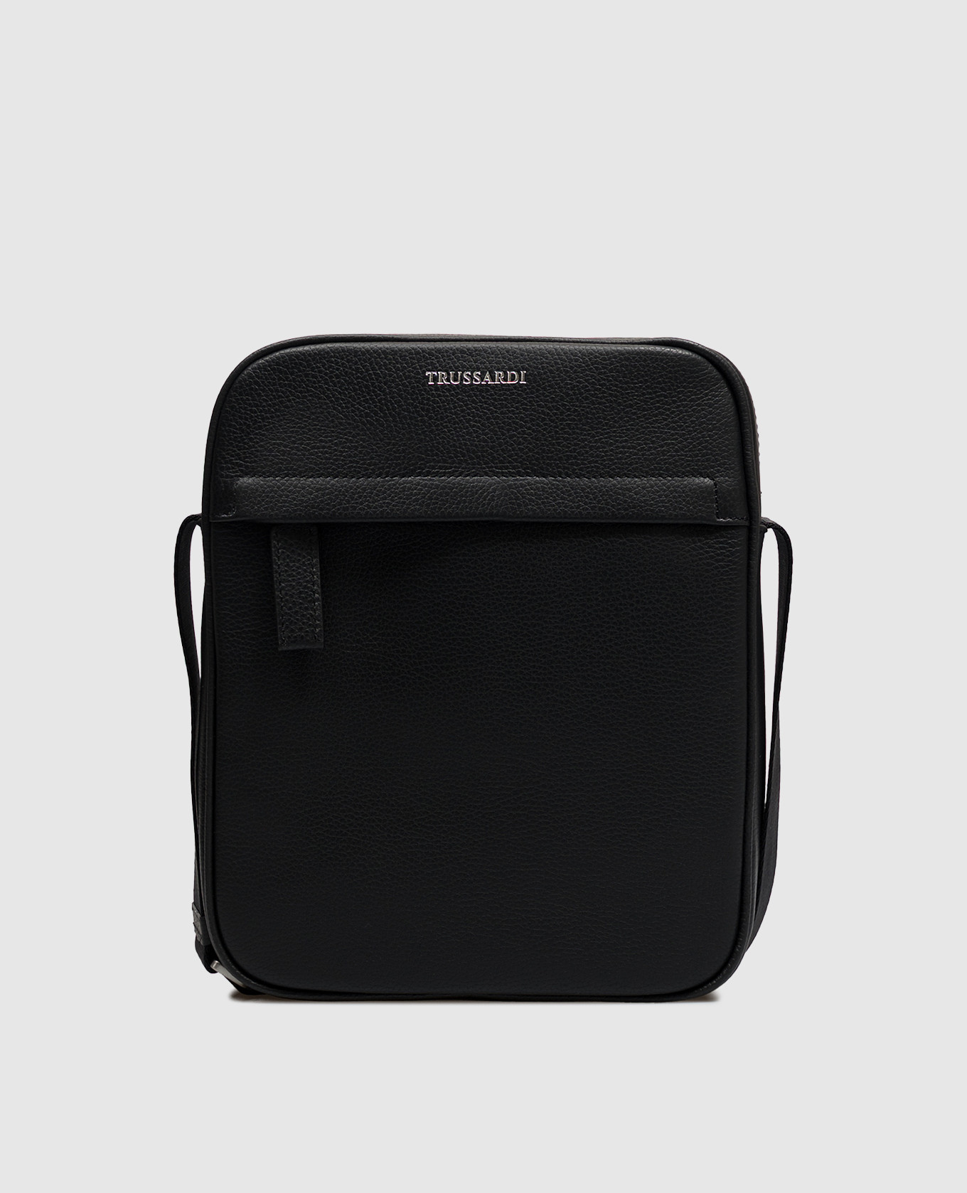 Black leather bag