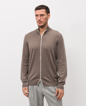 Brunello Cucinelli Brown cardigan M2900106