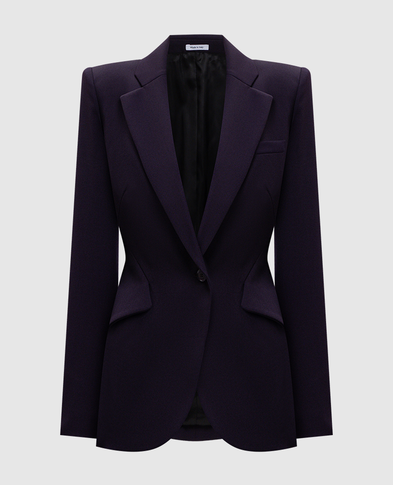 

Purple wool jacket Alexander McQueen, Violet