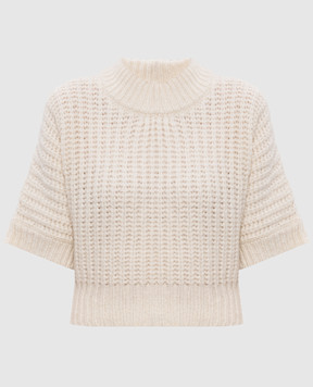 Peserico White alpaca wool sweater S99051F0309196
