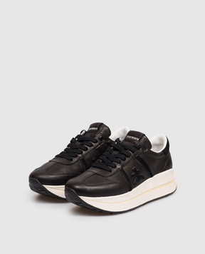 Premiata Black leather sneakers Bethcoin BETHCOIN8152