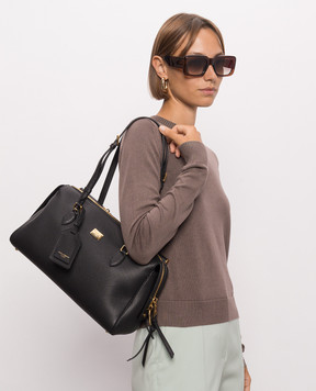 Dolce&Gabbana Vittoria black leather bag BB7844A0841