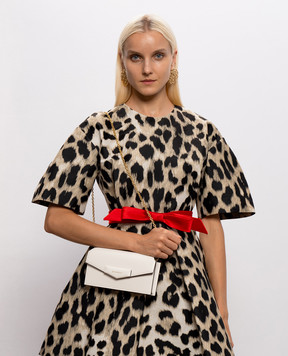 Givenchy Antigona ivory leather clutch BB60RTB13A