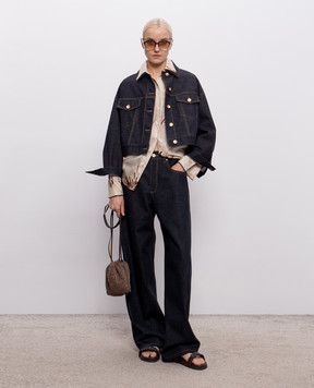 Brunello Cucinelli Blue denim jacket ML1347672