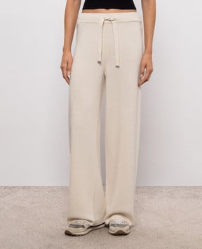 Woolrich Beige wool sweatpants CFWWTR2031FRUF0574