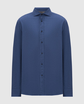 Brunello Cucinelli Blue shirt MY6370627