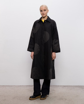 Max & Co BALIA black polka dot coat MCOBALIA