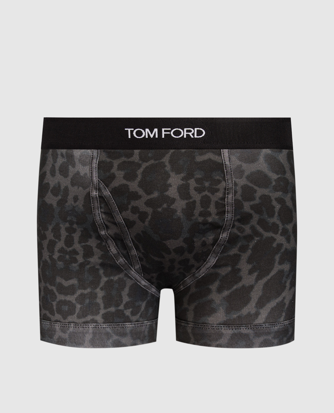

Grey leopard print boxer briefs Tom Ford