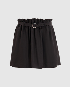Ann Demeulemeester Black Haga silk skirt B0014010FA731