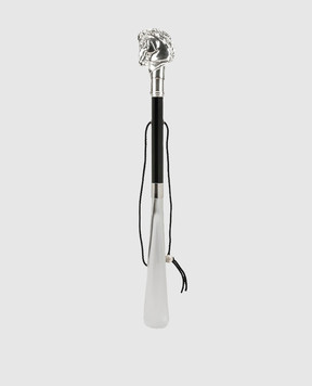 Pasotti Silver horn with a horse-shaped handle PFPEXXCSF04