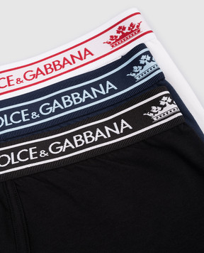Dolce&Gabbana Boxer briefs set with contrast logo M9A25JON0DA