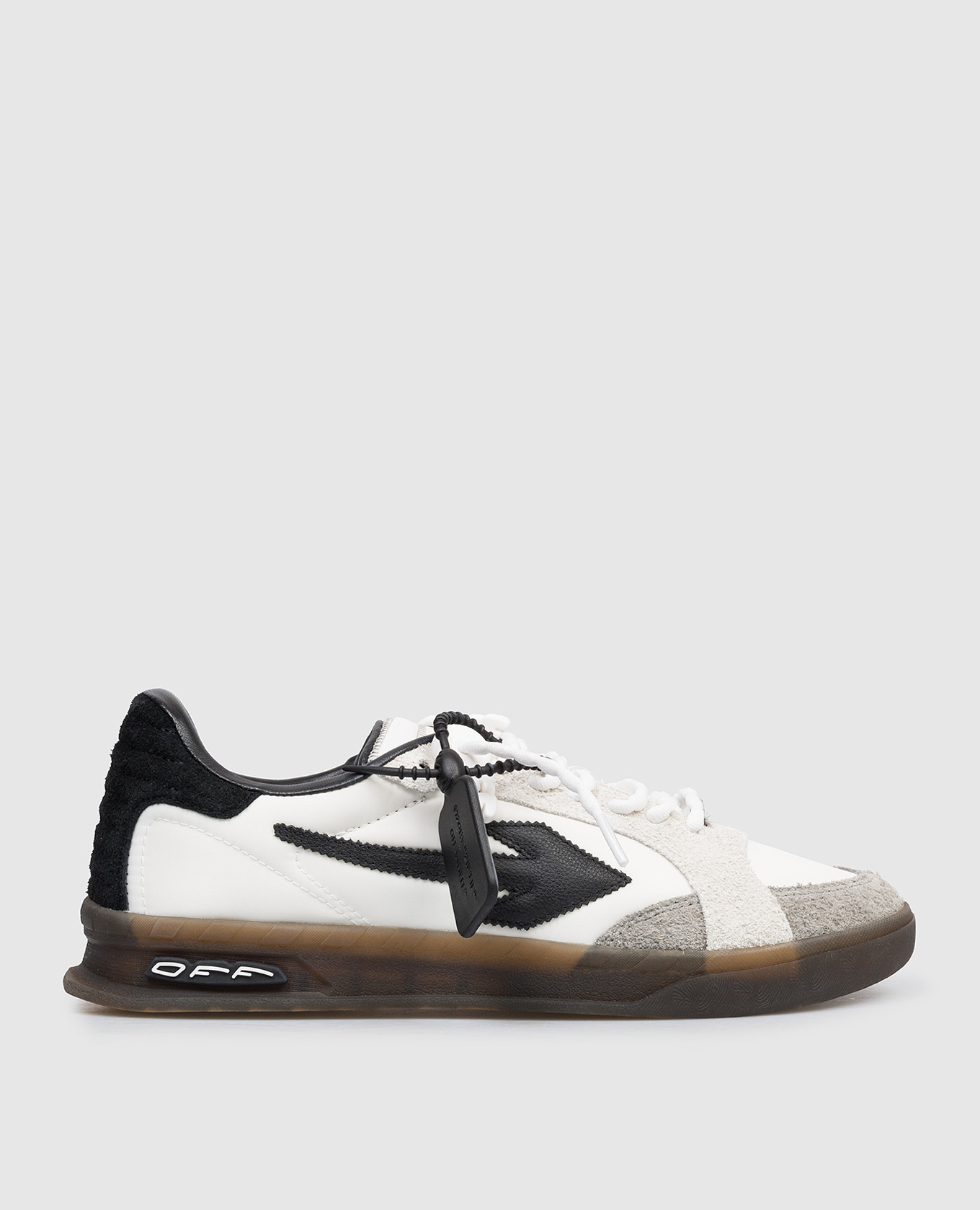 End Of Play white combination sneakers
