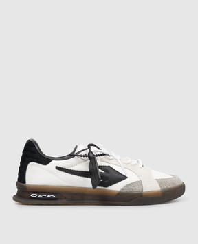 Off-White End Of Play white combination sneakers OMIA2ALS26FAB002