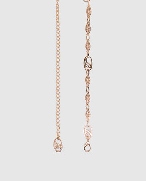 Twinset Gold chain belt with monogram 262TA4180