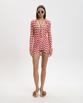 Missoni Pink patterned shorts MS26SI00BR014I