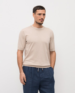 Peserico Beige T-shirt R59486F149173N