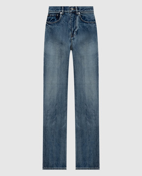 JW Anderson Blue jeans with a worn effect DT0124PG1852