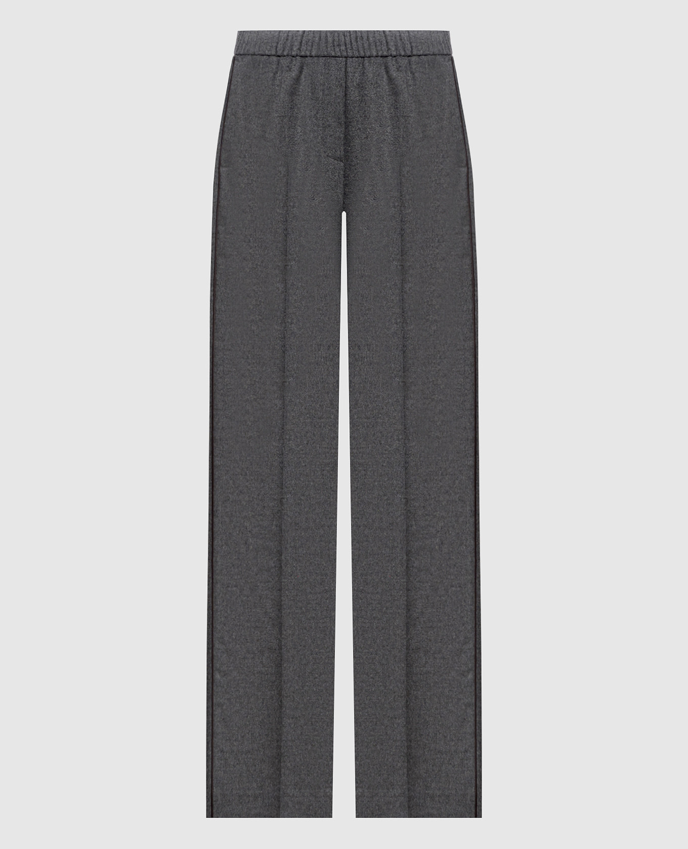 Gray pants with wool