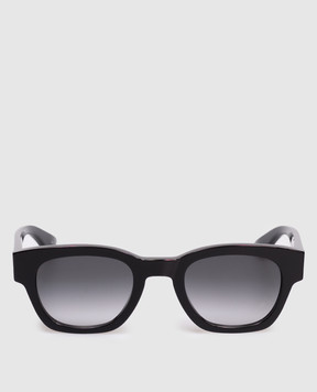 Alexander McQueen Black sunglasses with logo 852619J0749