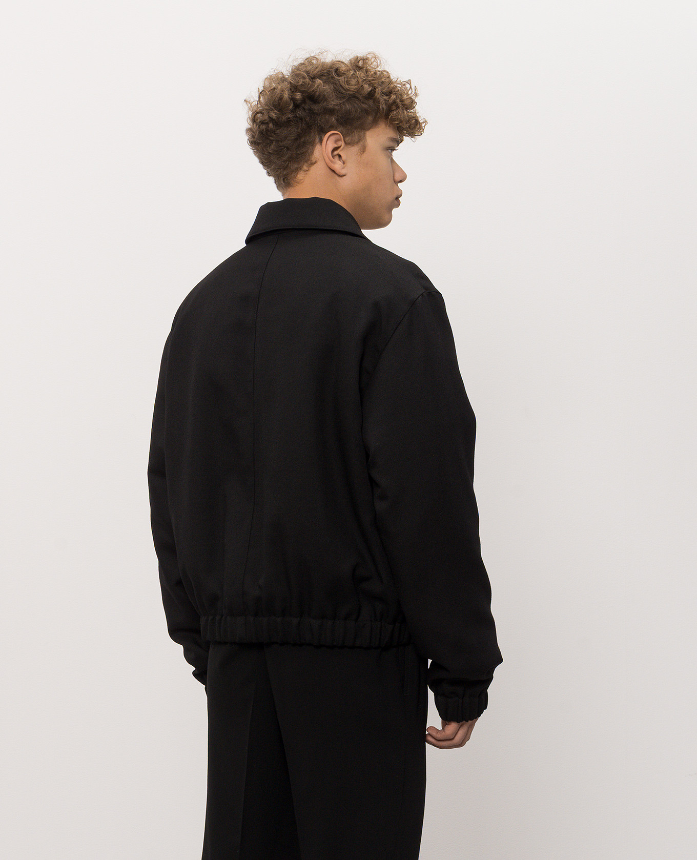 Black wool jacket Ami Paris 4