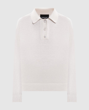 Simonetta Ravizza Jose ivory cashmere jumper F06KN114T10