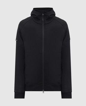 Riotdivision Black Parabolized sports jacket with logo RDPRBLZDZHGEN1