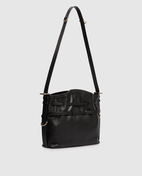 Givenchy Voyou black leather pouch bag BB518PB2AE