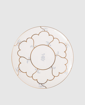 Geminiano Cozzi 1765 White porcelain dessert plate Feston e Cadena LGCFF02239054
