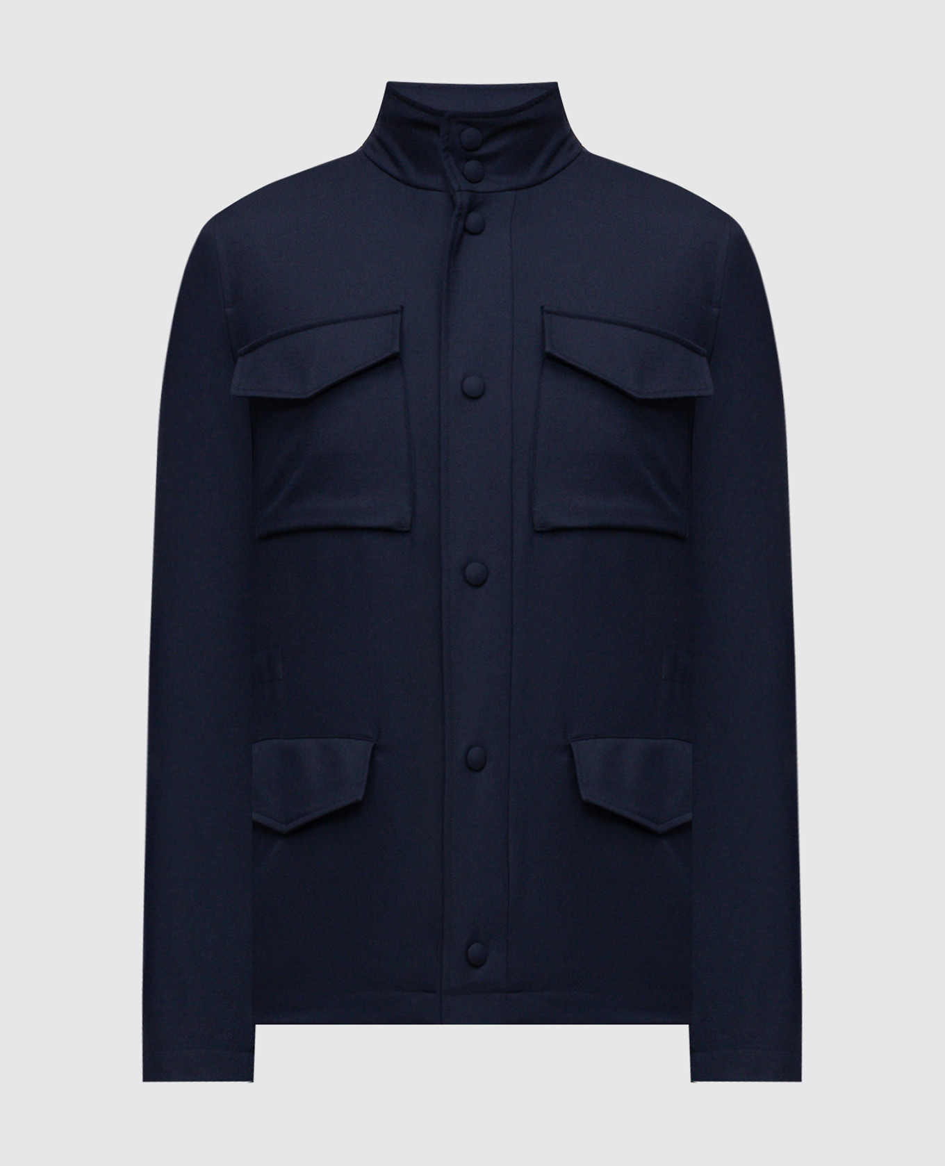 

Blue wool jacket Pini Parma